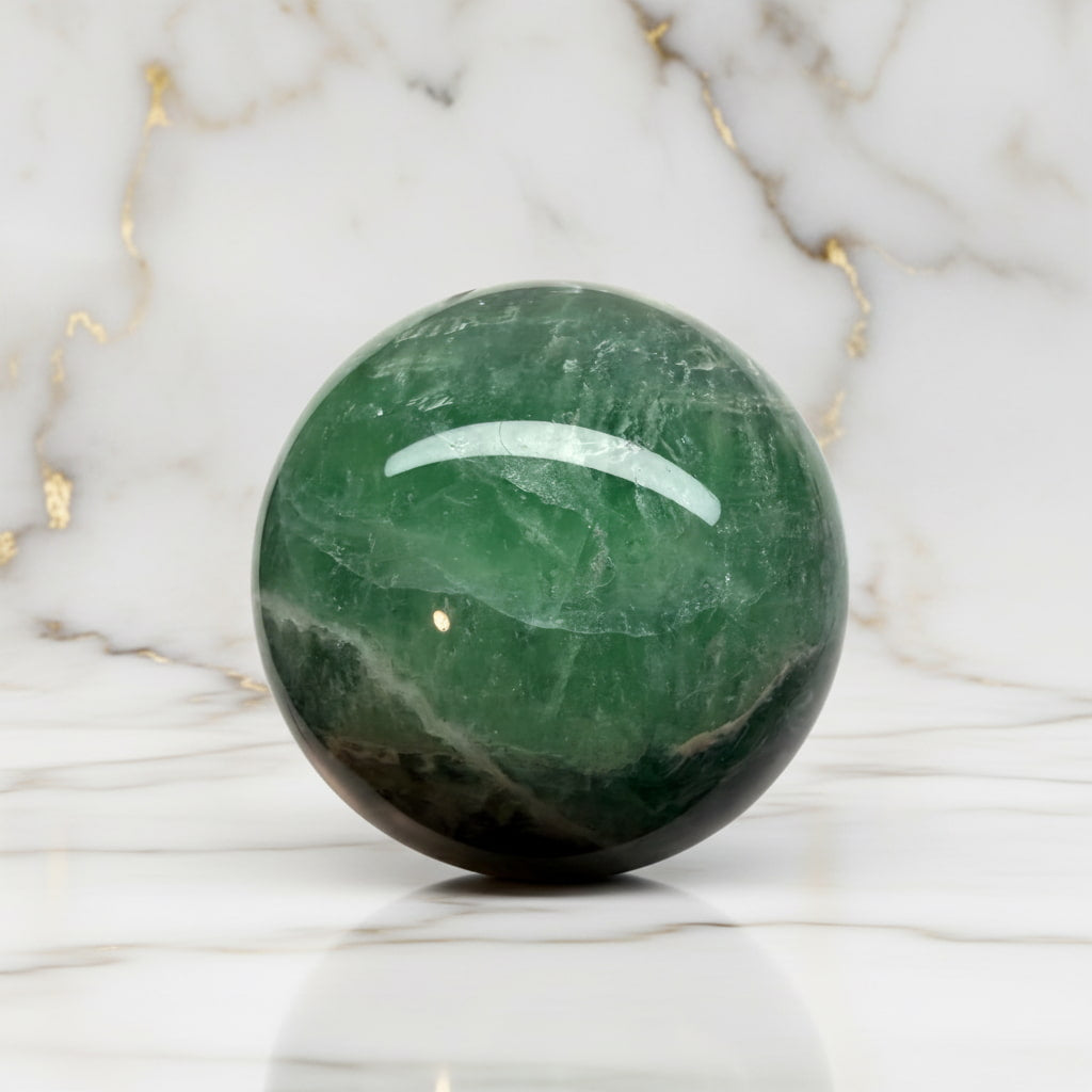 Fluorit Kugel – Energie & Fokus CrystalScents