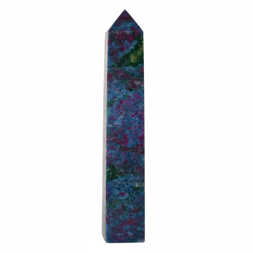 Cyanit Obelisk – Ruhe & geistige Ausrichtung CrystalScents