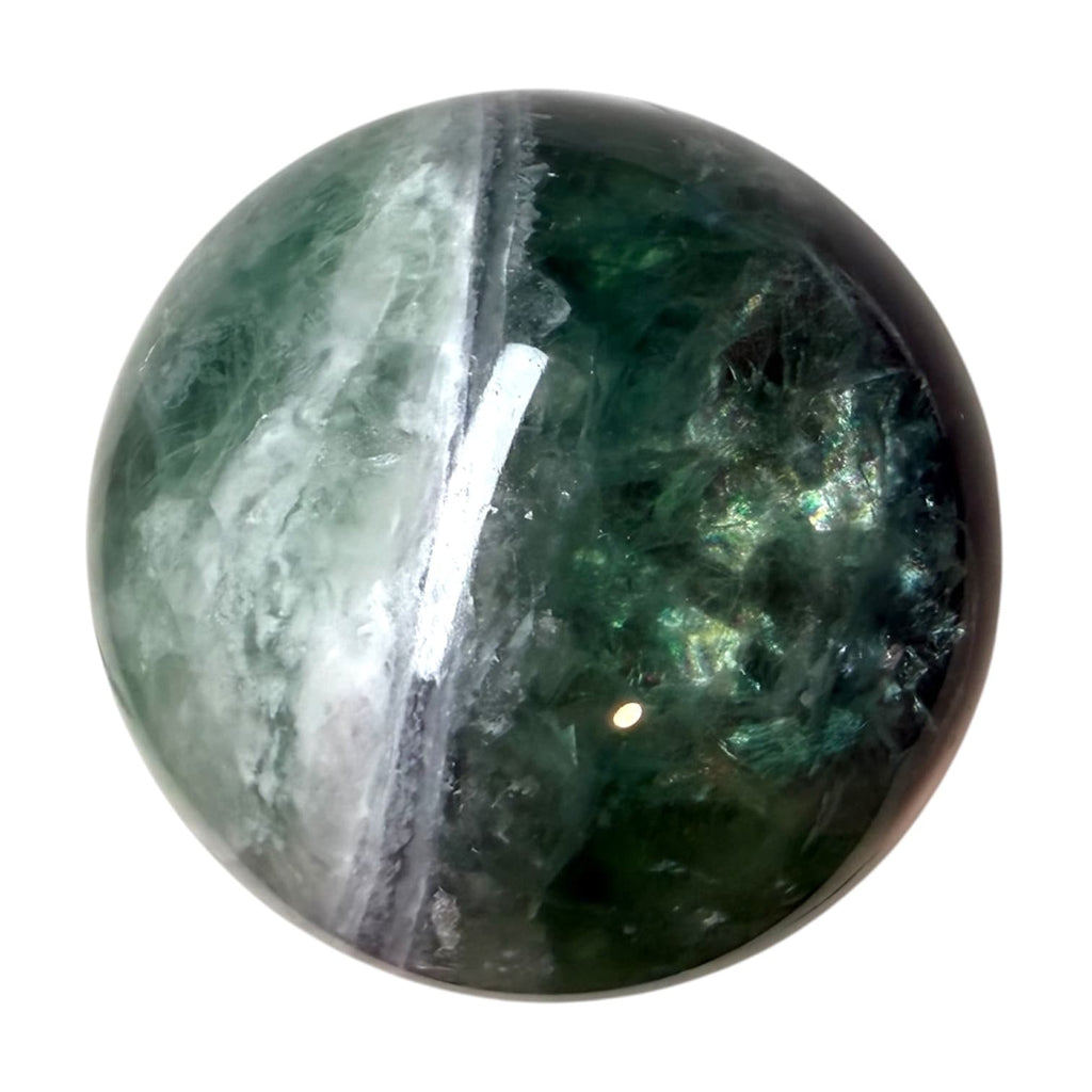 Fluorit Kugel – Magisches Naturwunder CrystalScents