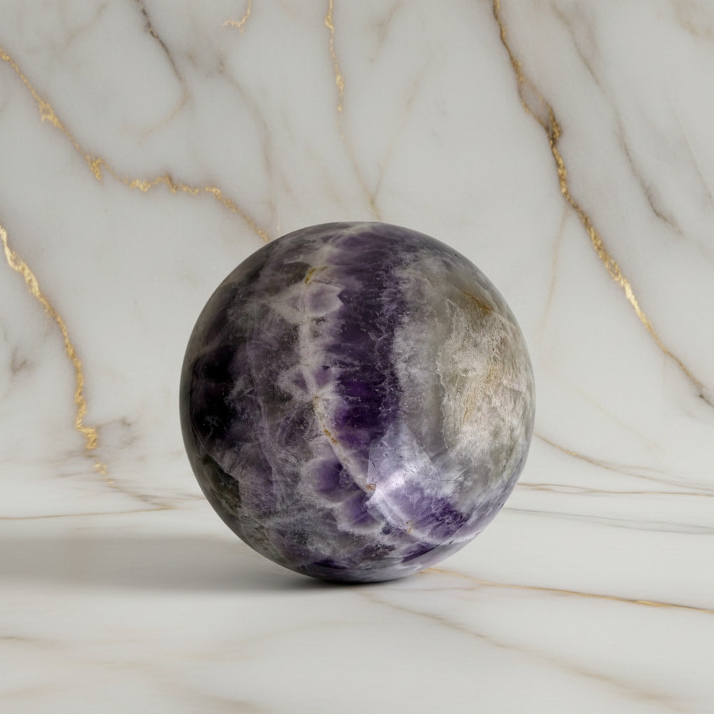 Amethyst Kugel – Ruhe & Energie CrystalScents