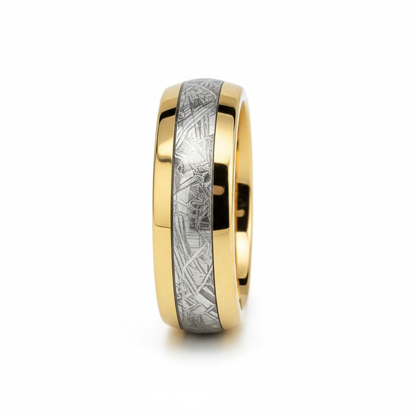 Ring mit harmonischem Silber-Gold-Mix – für elegante Akzente CrystalScents