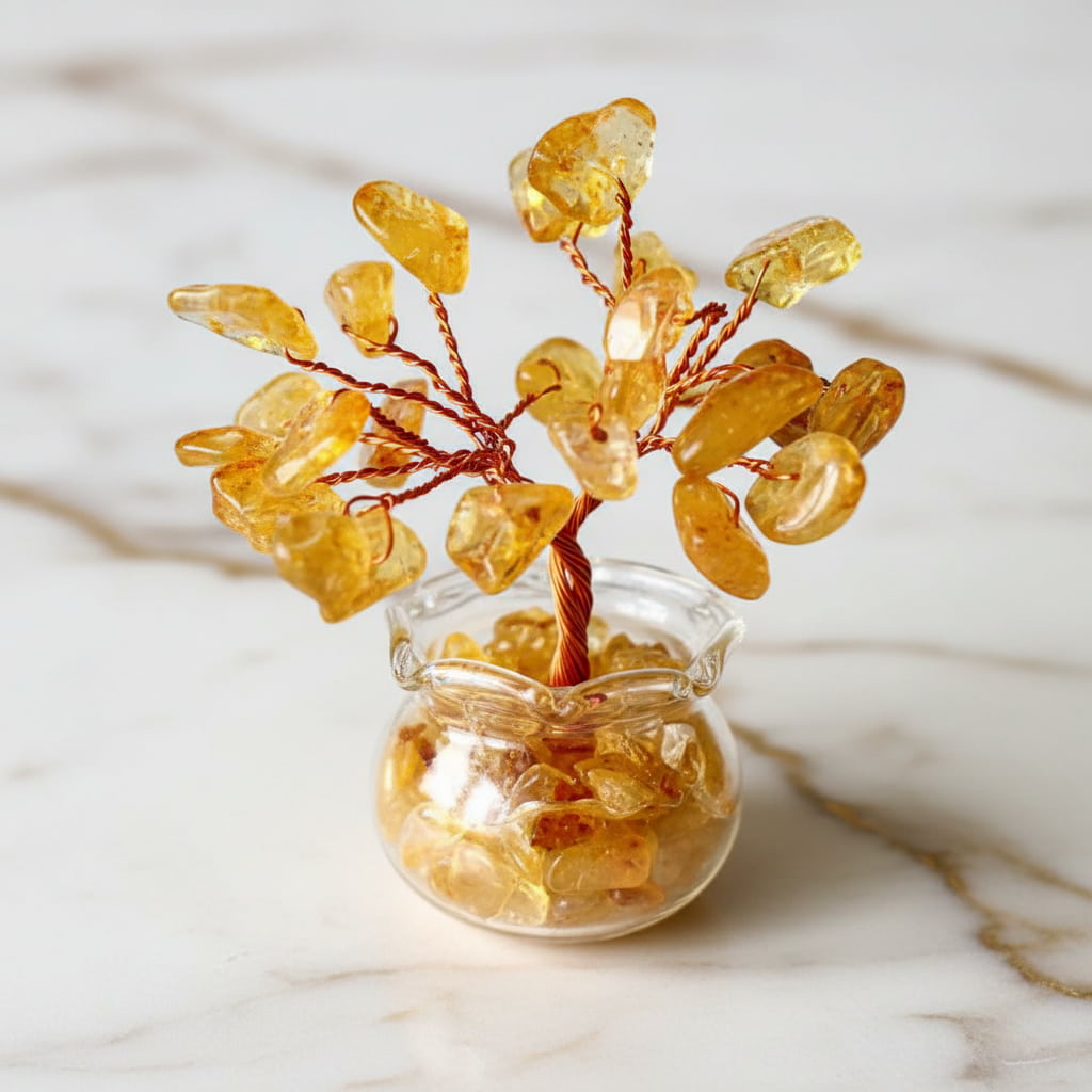 Mini Citrin Baum - Sonnige Erinnerungen CrystalScents
