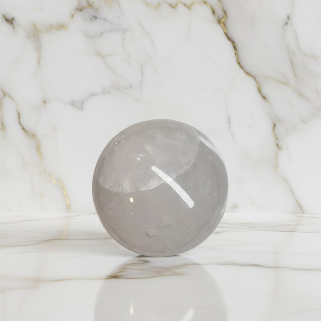 Bergkristall Kugel - Balance & Weisheit CrystalScents