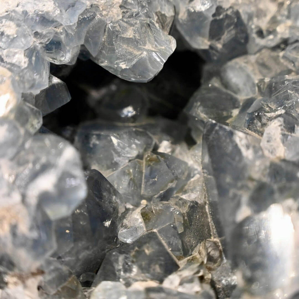Großes Celestit Herz – Zartes Himmelblau für innere Ruhe CrystalScents