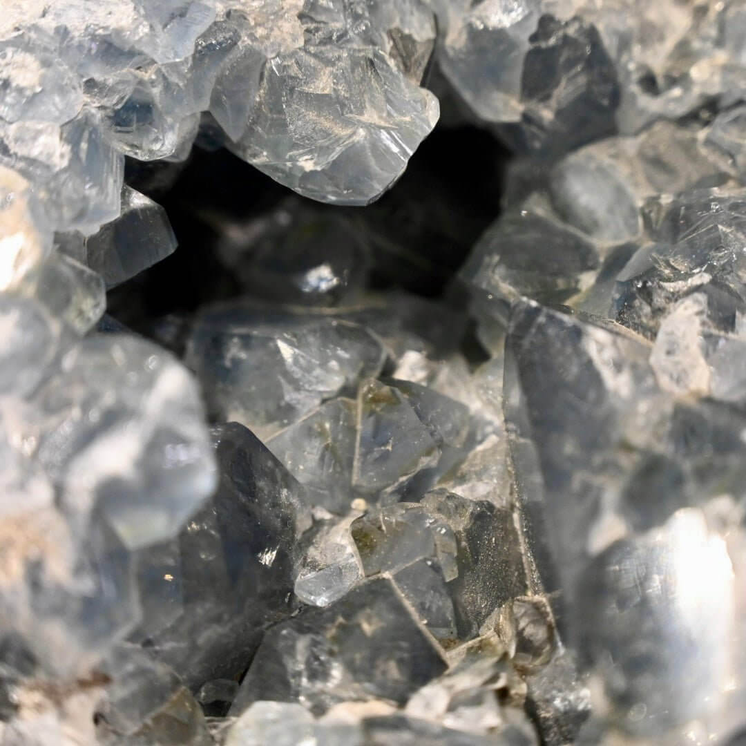 Großes Celestit Herz – Zartes Himmelblau für innere Ruhe CrystalScents