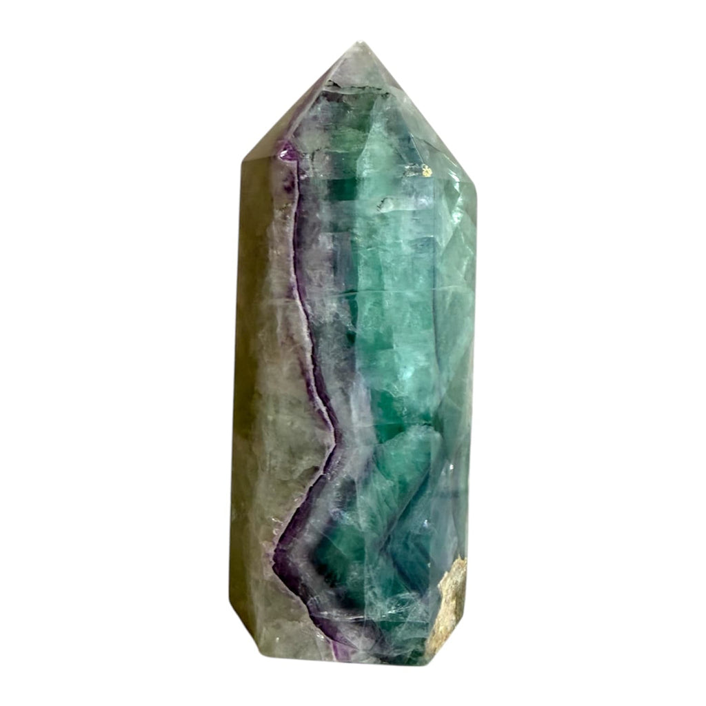 Fluorit Obelisk – Farbenfrohes Unikat CrystalScents