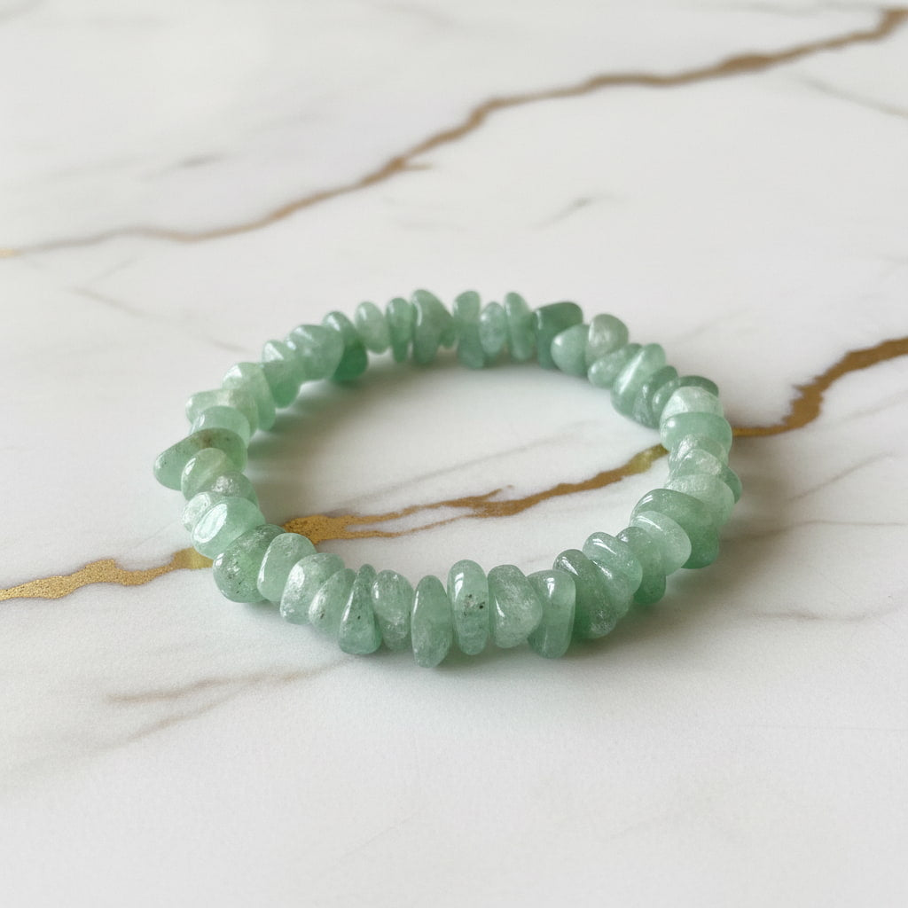 Aventurin Splitterarmband – Optimismus & positive Energie CrystalScents