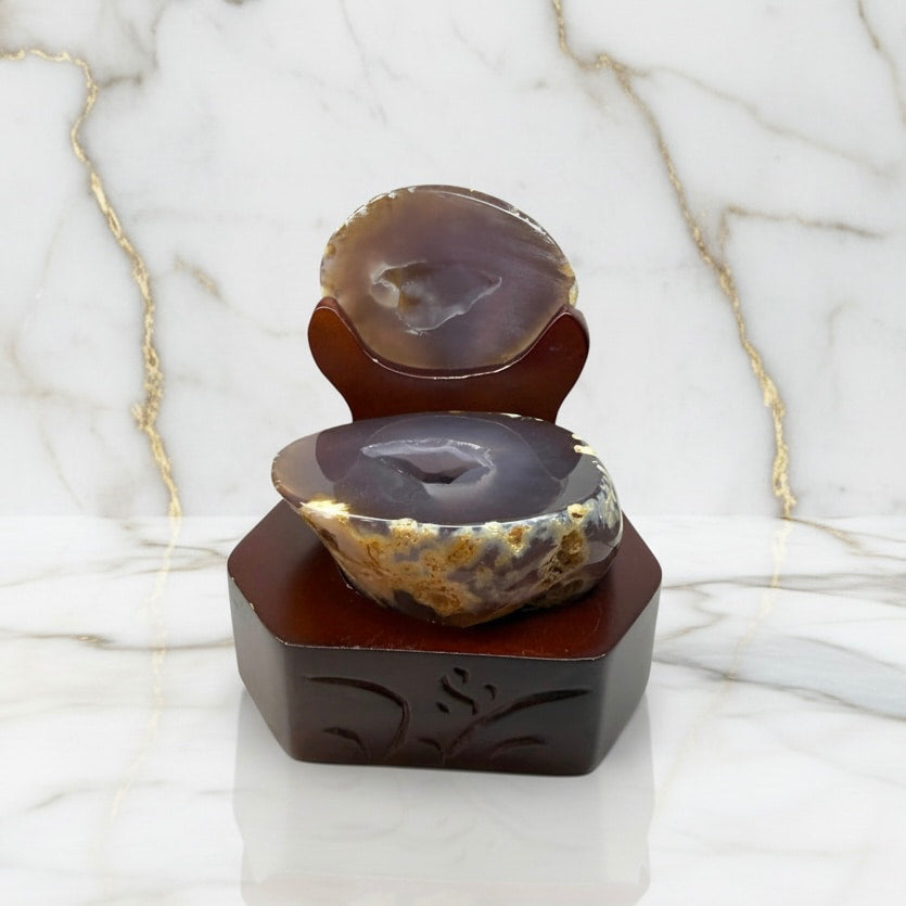 Achat Truhe - Schatz der Natur CrystalScents