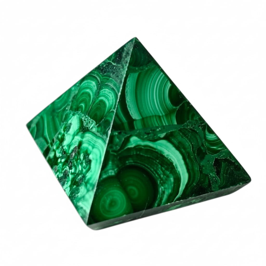Malachit Pyramide – Harmonie & Transformation CrystalScents
