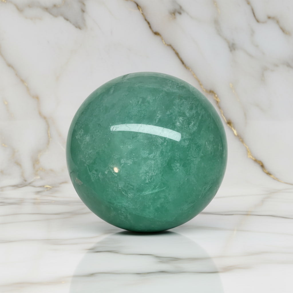 Fluorit Kugel – Leuchtender Farbakzent CrystalScents