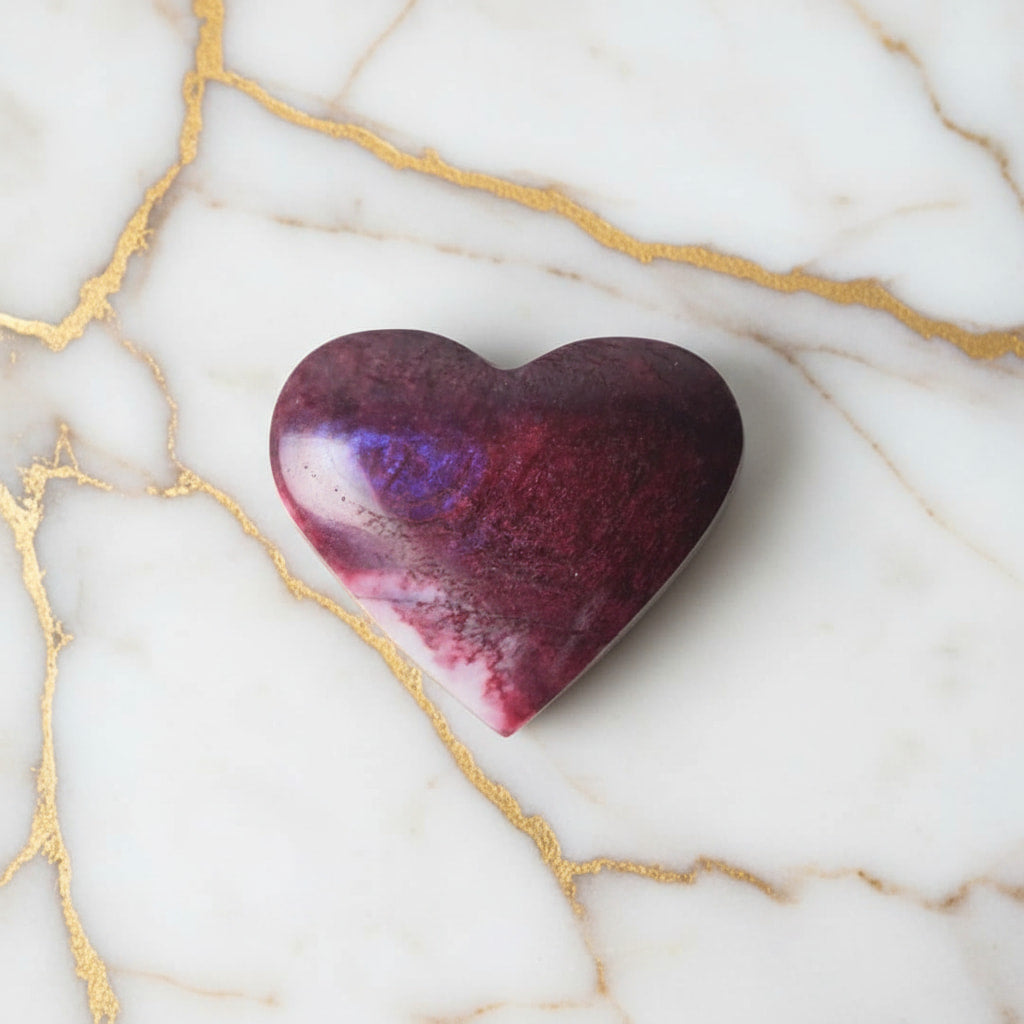 Rotes Mondstein Herz – Liebe & Wohlbefinden CrystalScents