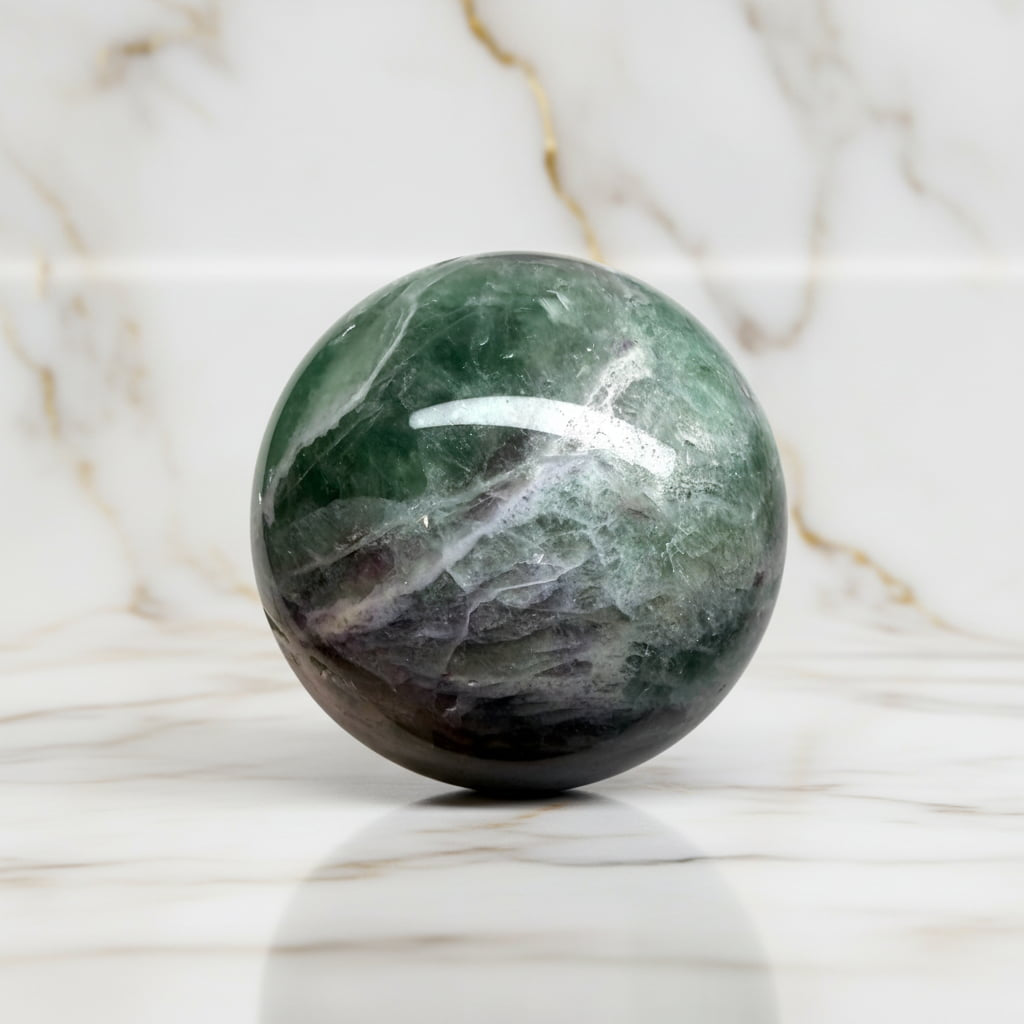 Fluorit Kugel – Freiheit & Einklang CrystalScents