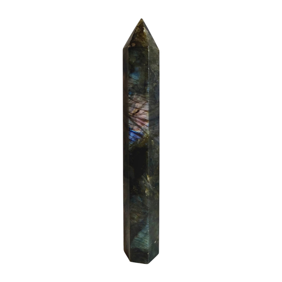 Labradorit Obelisk – Kreativität & Leidenschaft CrystalScents