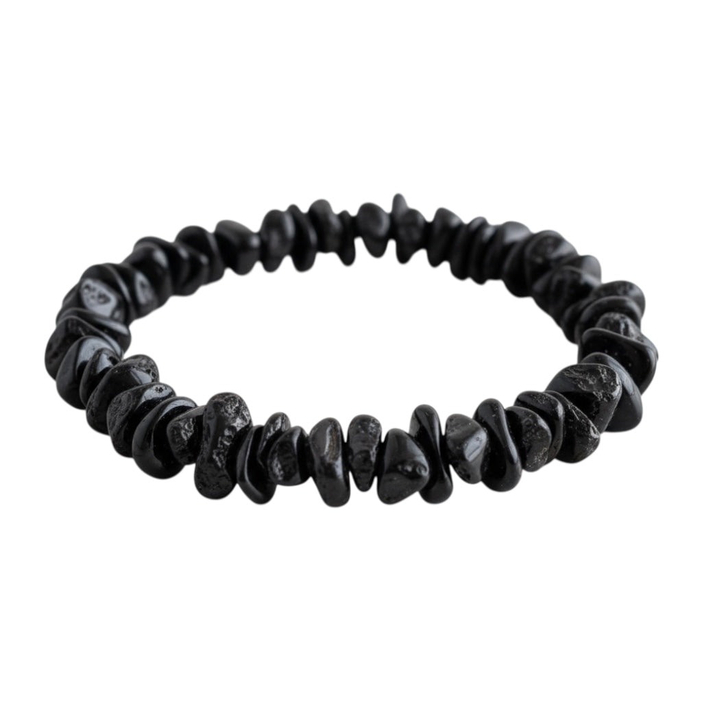 Obsidian Splitterarmband – Schutz & Balance CrystalScents