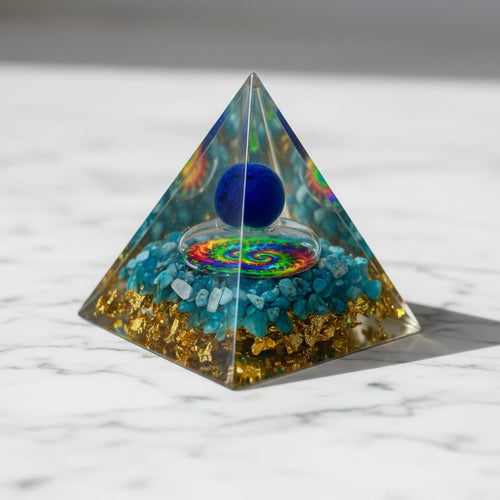 Apatit Orgonit Pyramide – Balance & Geist CrystalScents