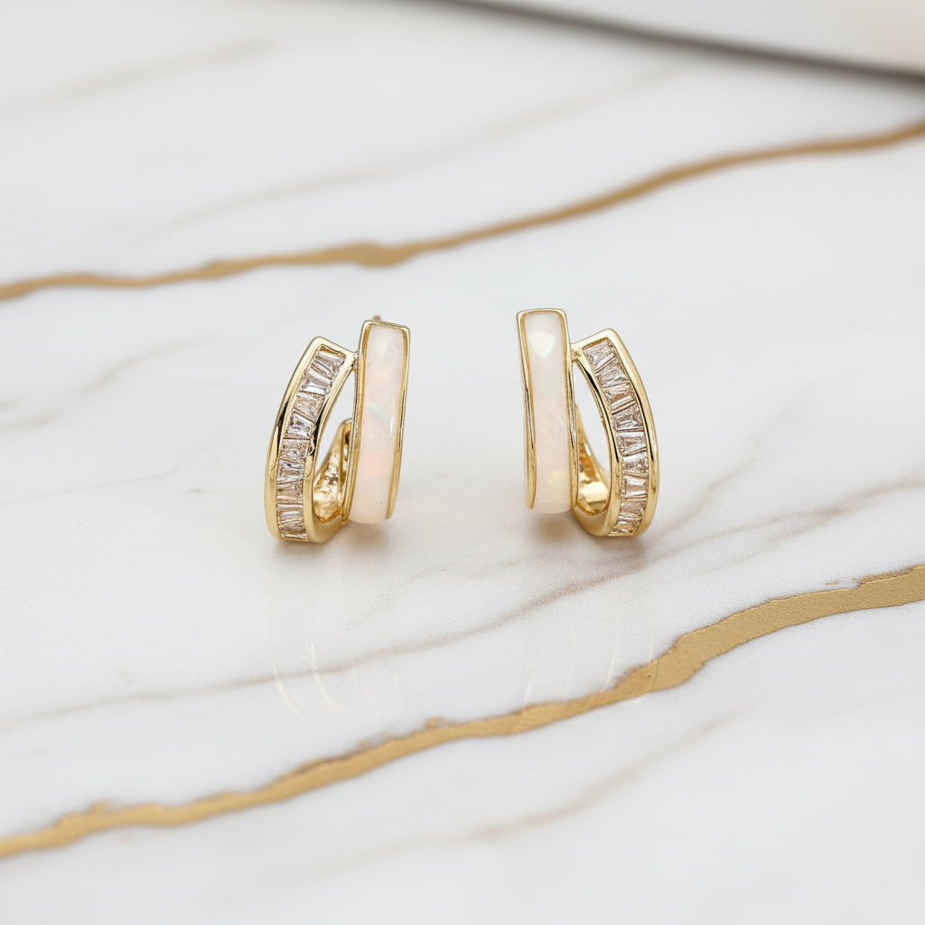 Ohrstecker in Gold – Funkelnde Highlights CrystalScents