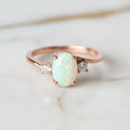 Opal Ring - Roségold & Filigran CrystalScents