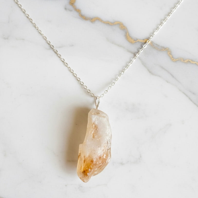 Citrin Halskette – Voller Energie & Lebensfreude CrystalScents