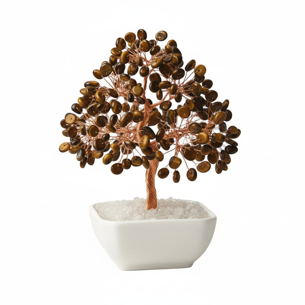 Tigerauge Baum - Erdung & Stärke CrystalScents