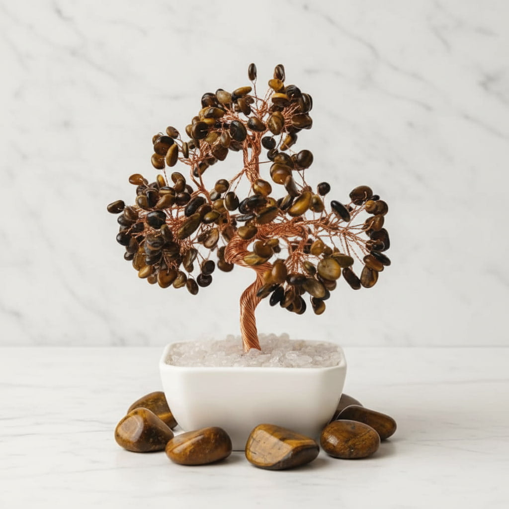 Tigerauge Baum - Erdung & Stärke CrystalScents