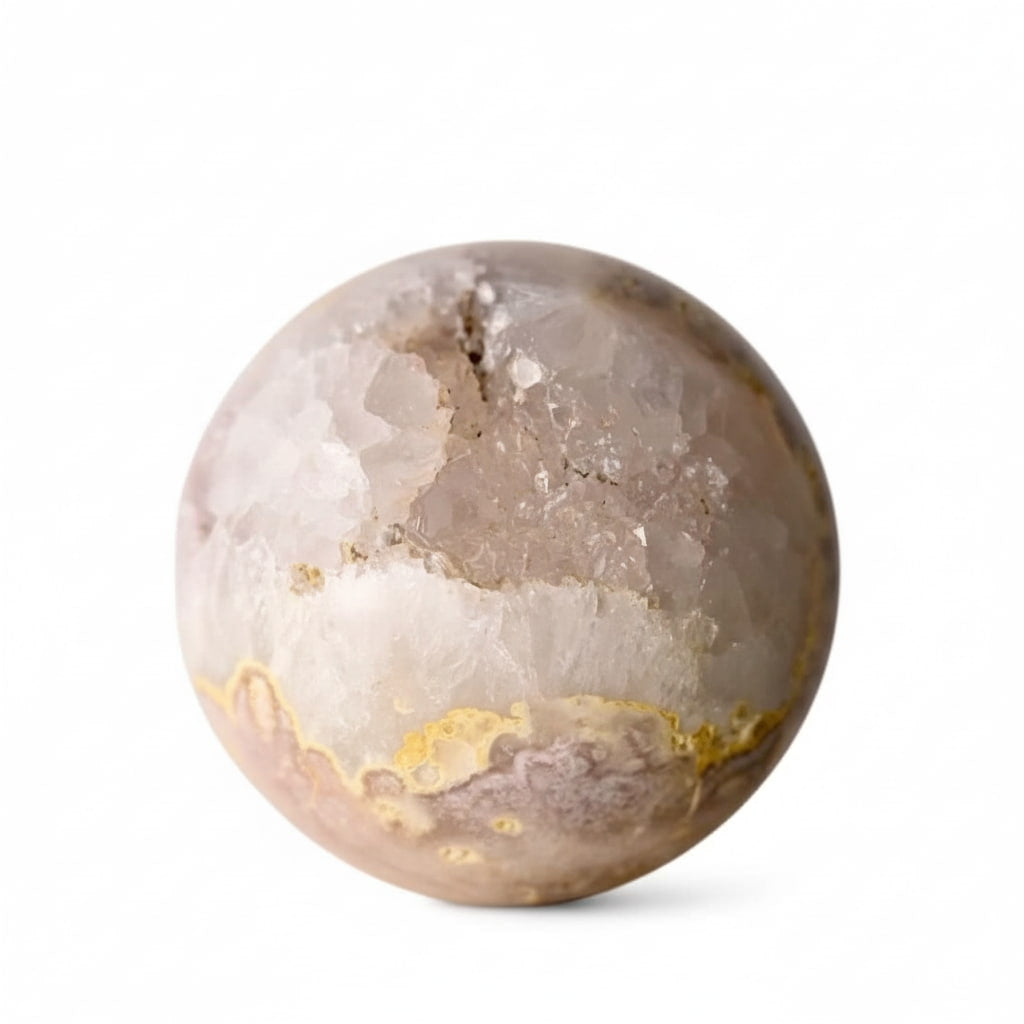Rosa Amethyst Kugel – Glitzertraum für Harmonie & Balance CrystalScents