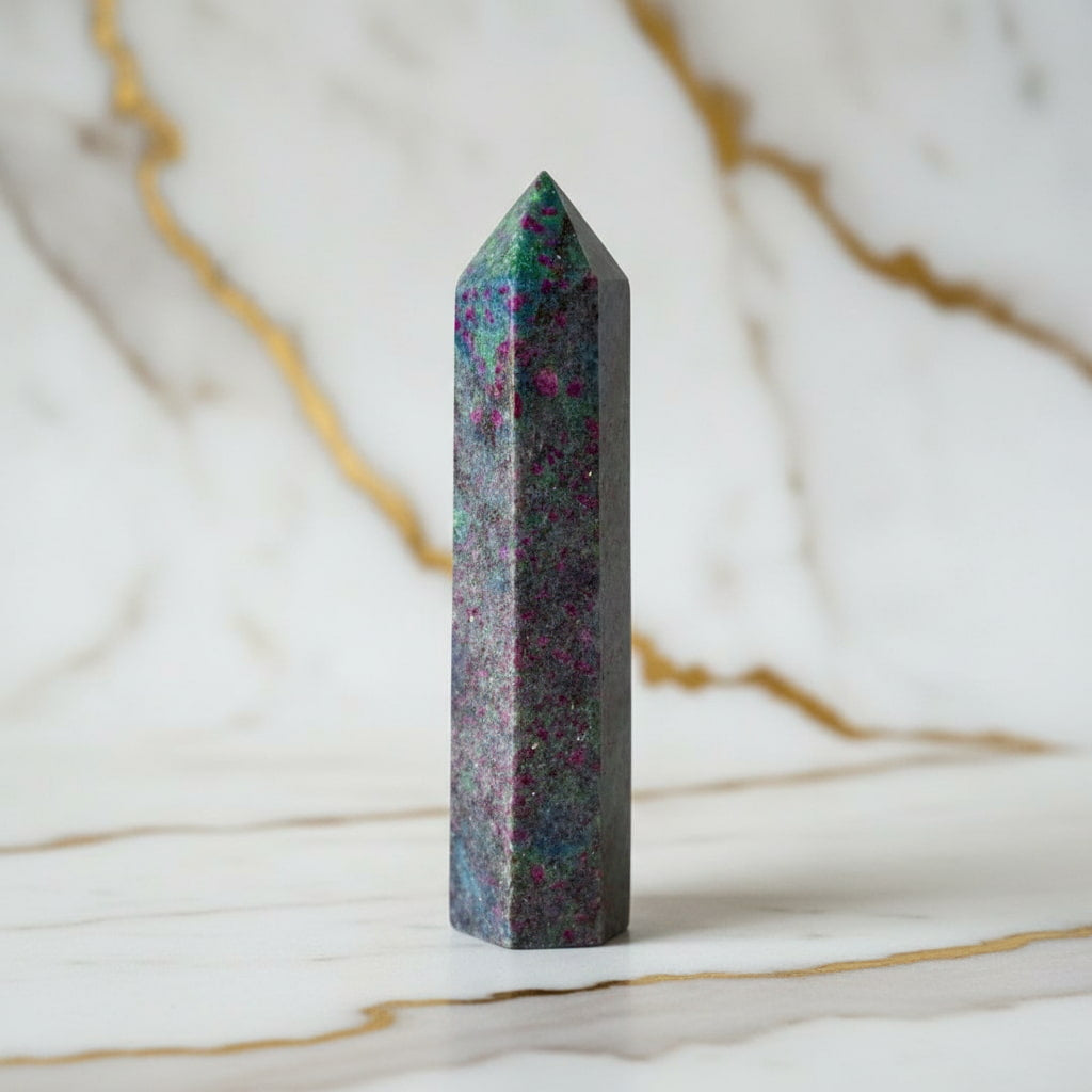 Cyanit Obelisk – Symbol für Ruhe & geistige Klarheit CrystalScents