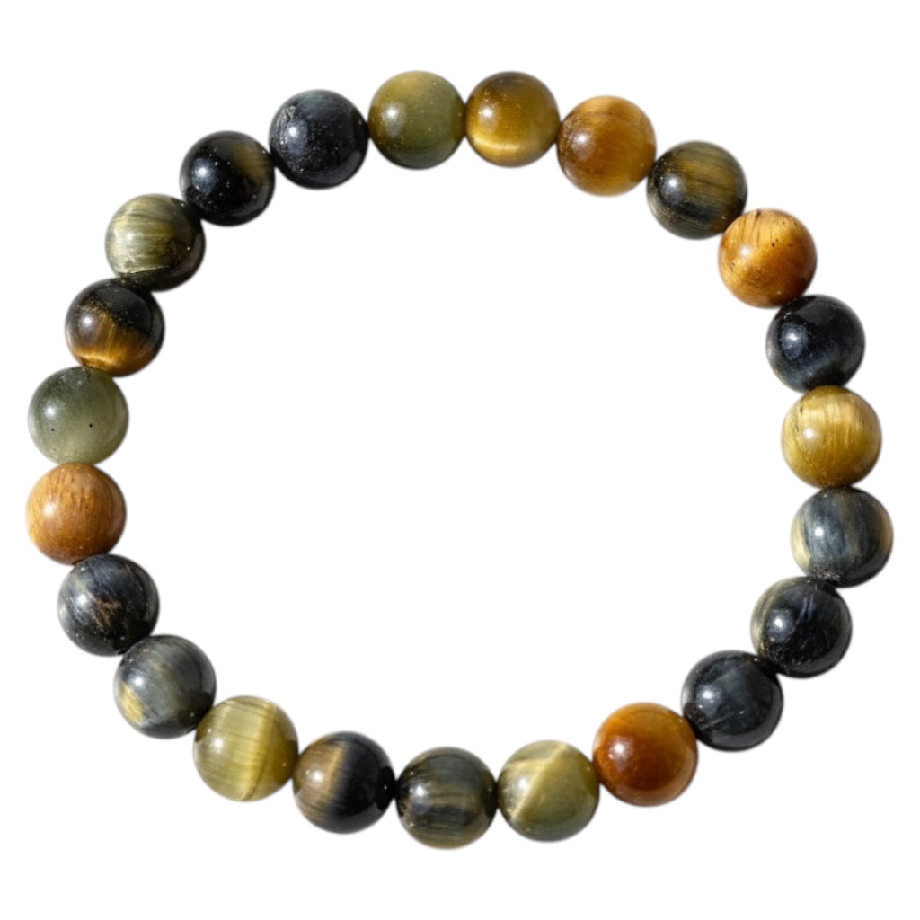 Tigerauge Kugelarmband - Energie & Schutz CrystalScents