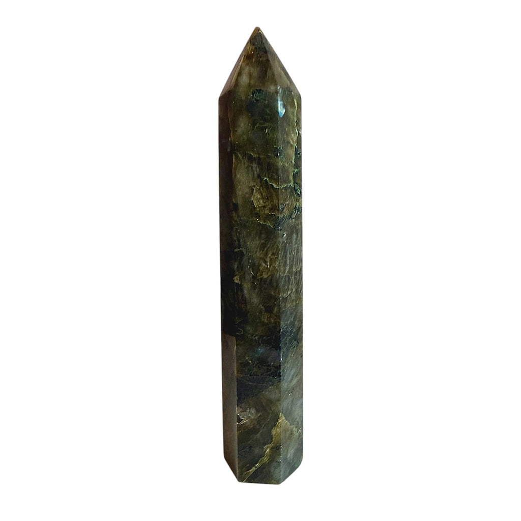 Labradorit Obelisk – Kreativität & Selbstvertrauen CrystalScents