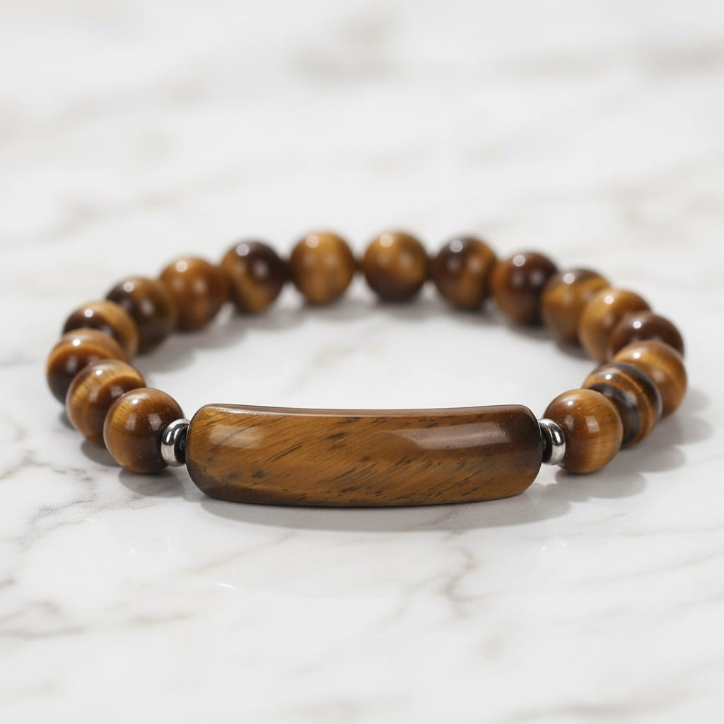 Tigerauge Armband - Fokus, Energie & Vitalität CrystalScents