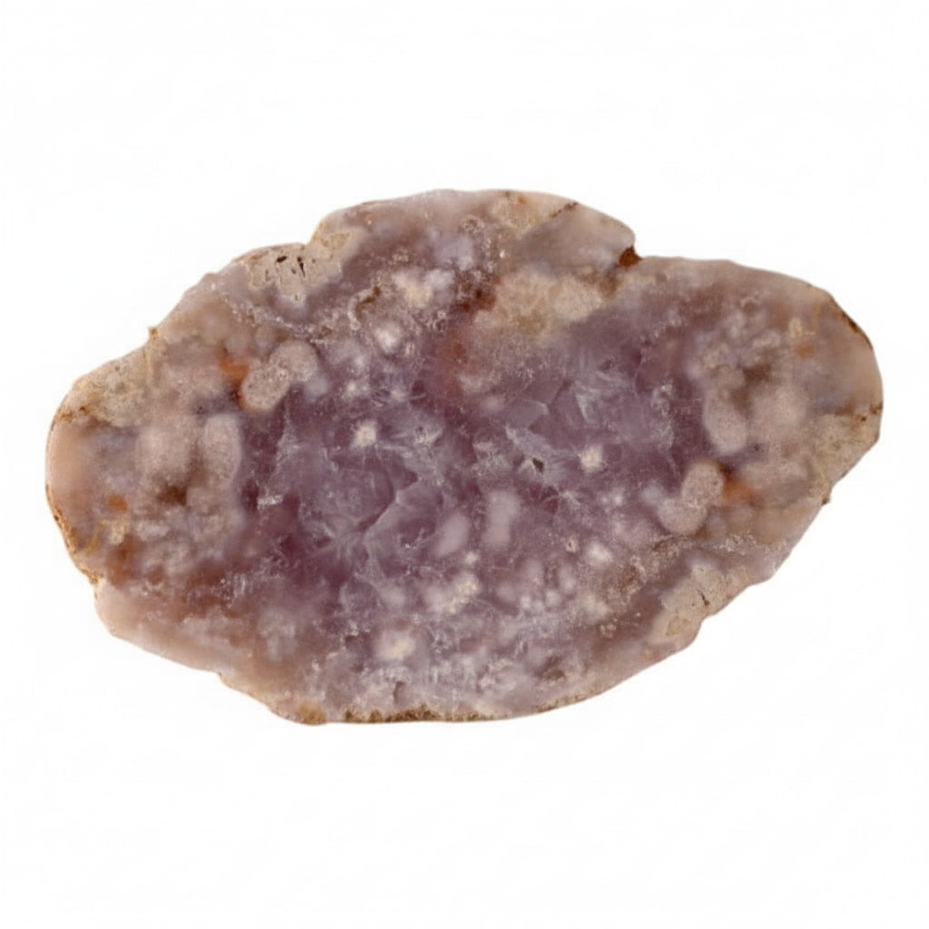 Rosa Amethyst Scheibe – Glitzer & Eleganz CrystalScents