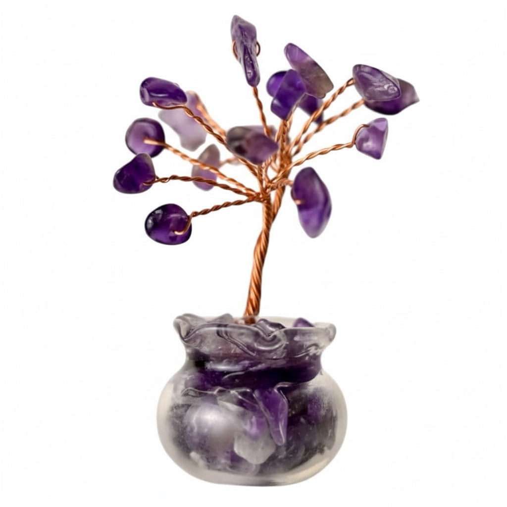Mini Amethyst Baum – Harmonie & Balance CrystalScents
