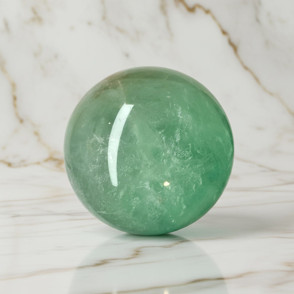 Fluorit Kugel – Leuchtendes Highlight CrystalScents