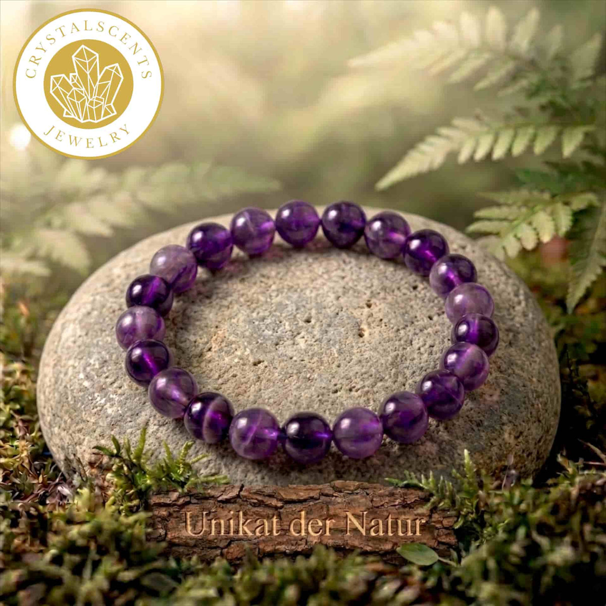 Amethyst Kugelarmband – Stilvolles Schmuckstück voller Energie