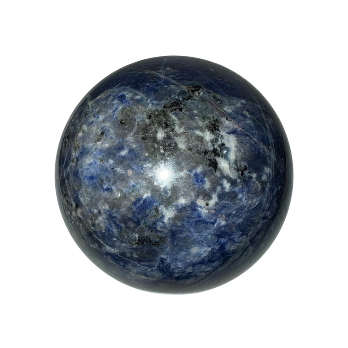 Sodalit Kugel – Tiefblaue Energie CrystalScents