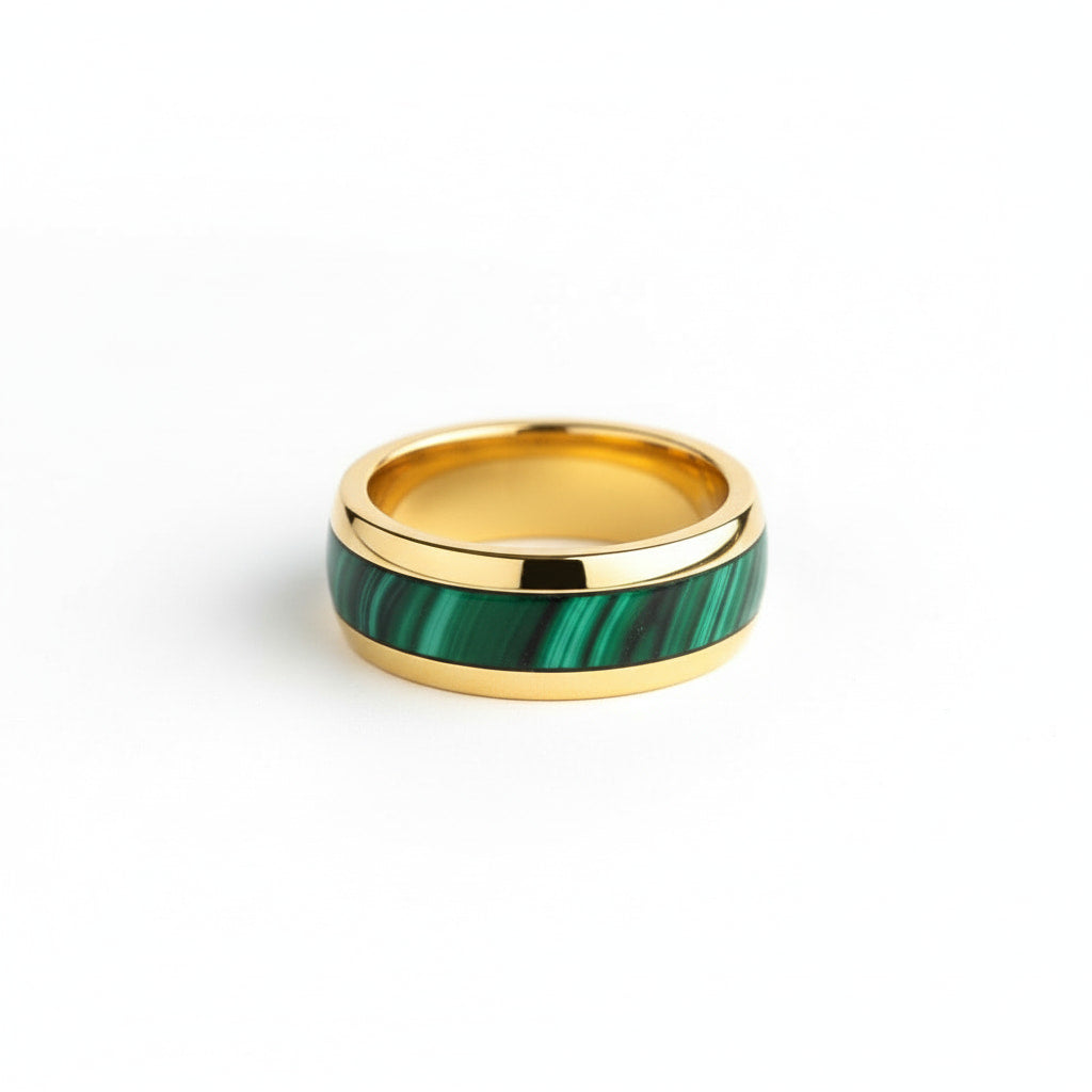 Ring mit Grün-Design – für ausdrucksstarke Akzente CrystalScents