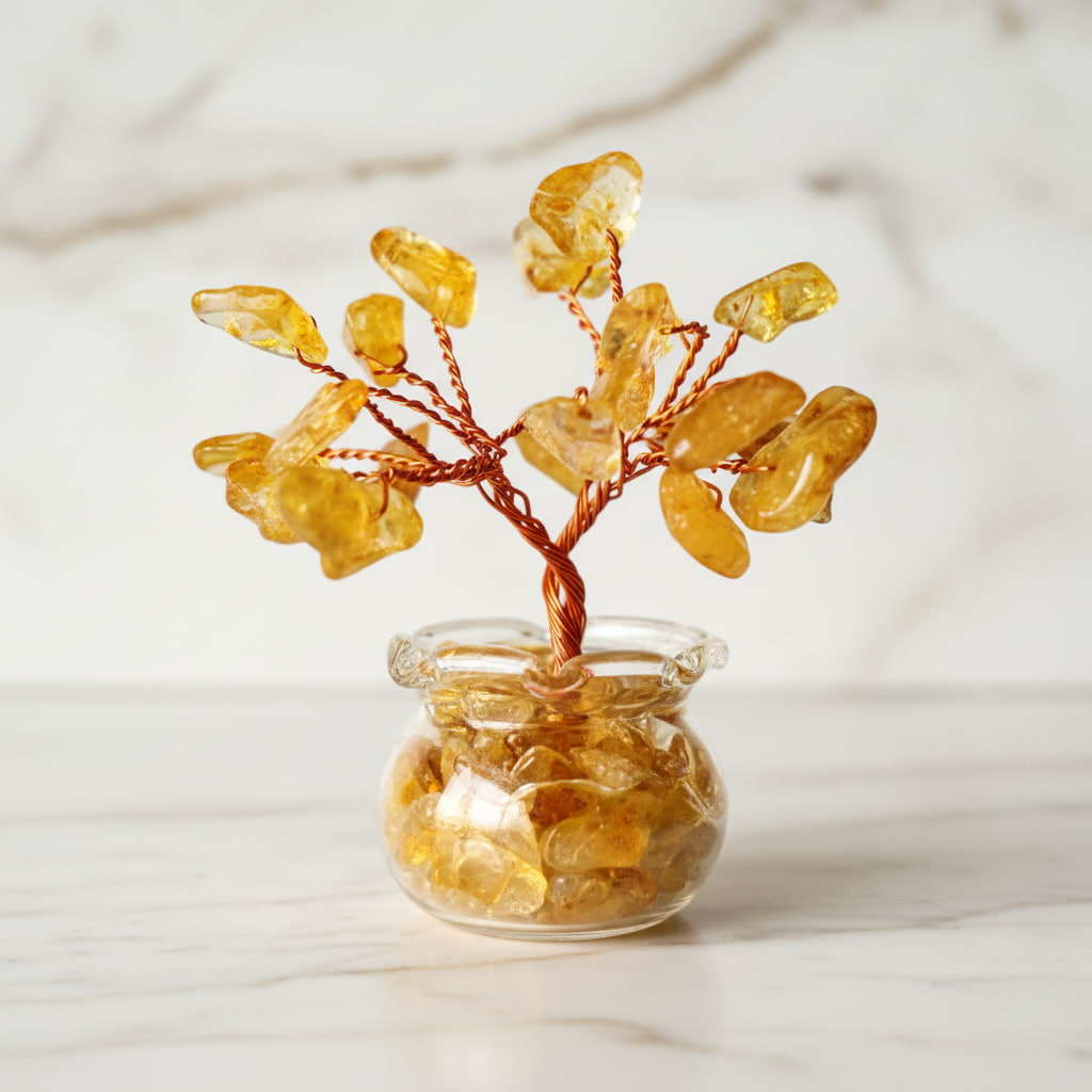 Mini Citrin Baum - Sonnige Erinnerungen CrystalScents
