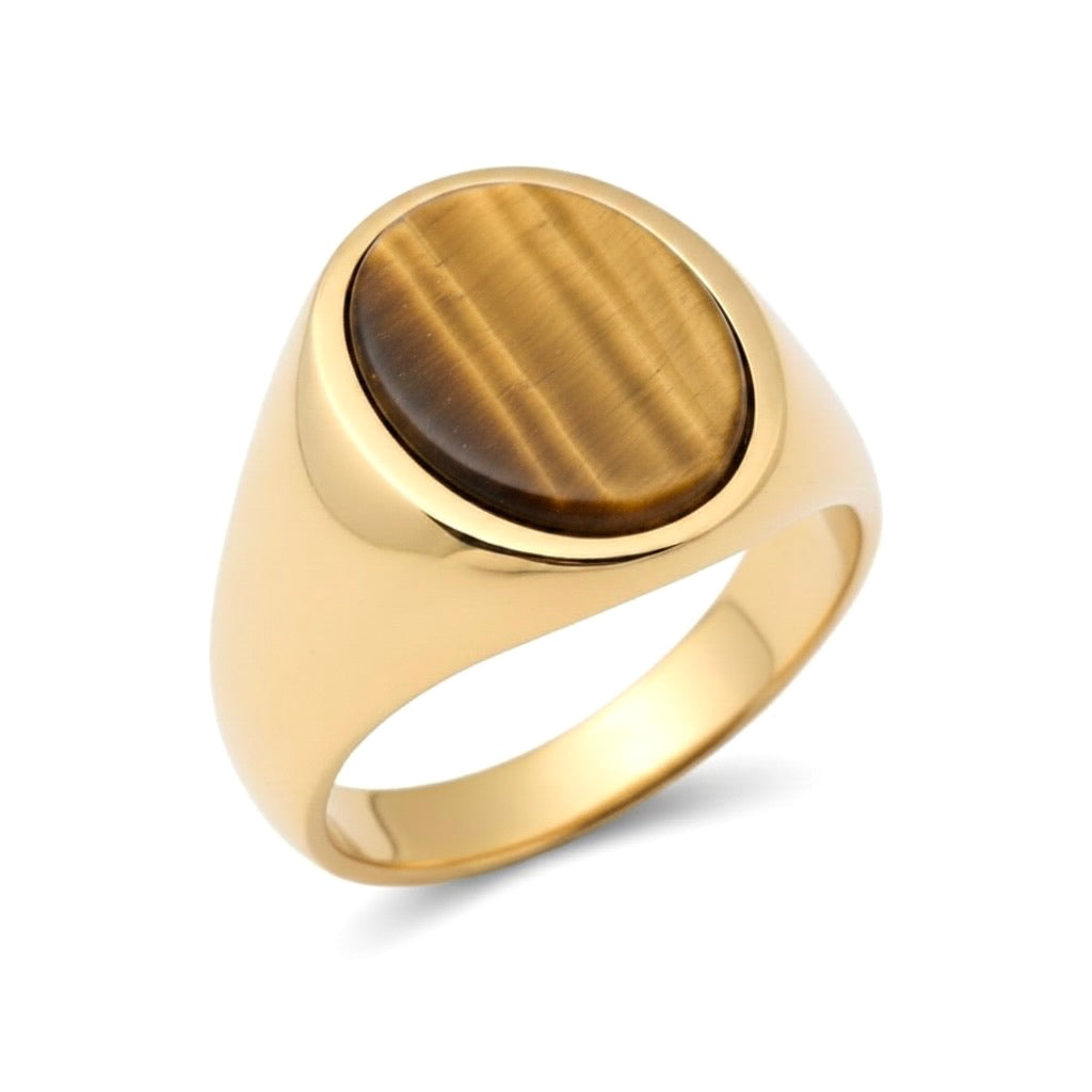 Tigerauge Ring