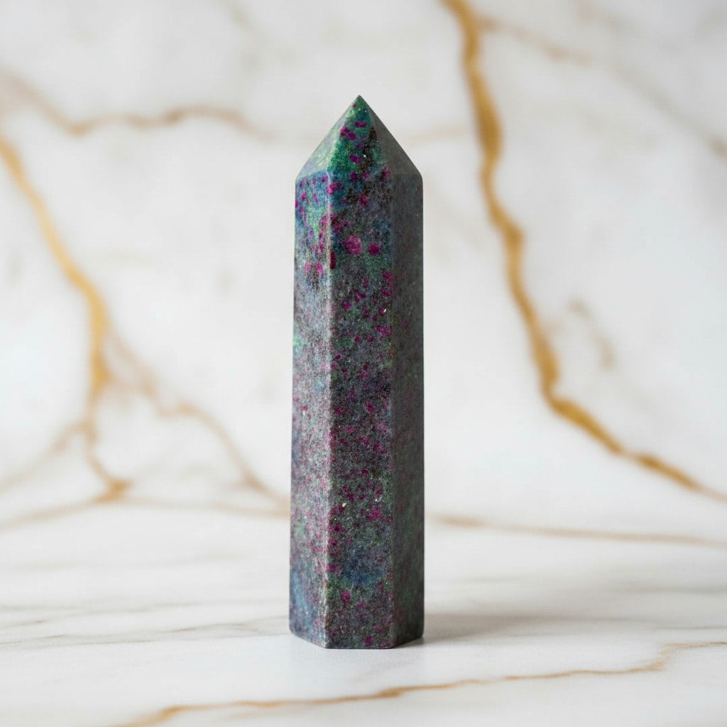 Cyanit Obelisk – Symbol für Ruhe & geistige Klarheit CrystalScents