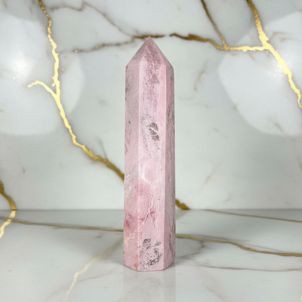 Opalit Obelisk – Energie & Ausgleich CrystalScents