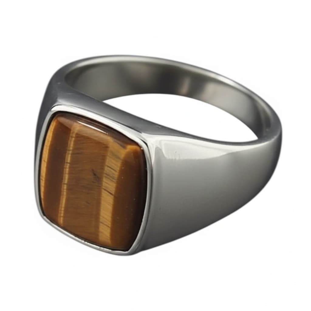 Tigerauge Ring – Ausdrucksstarkes Schmuckstück CrystalScents