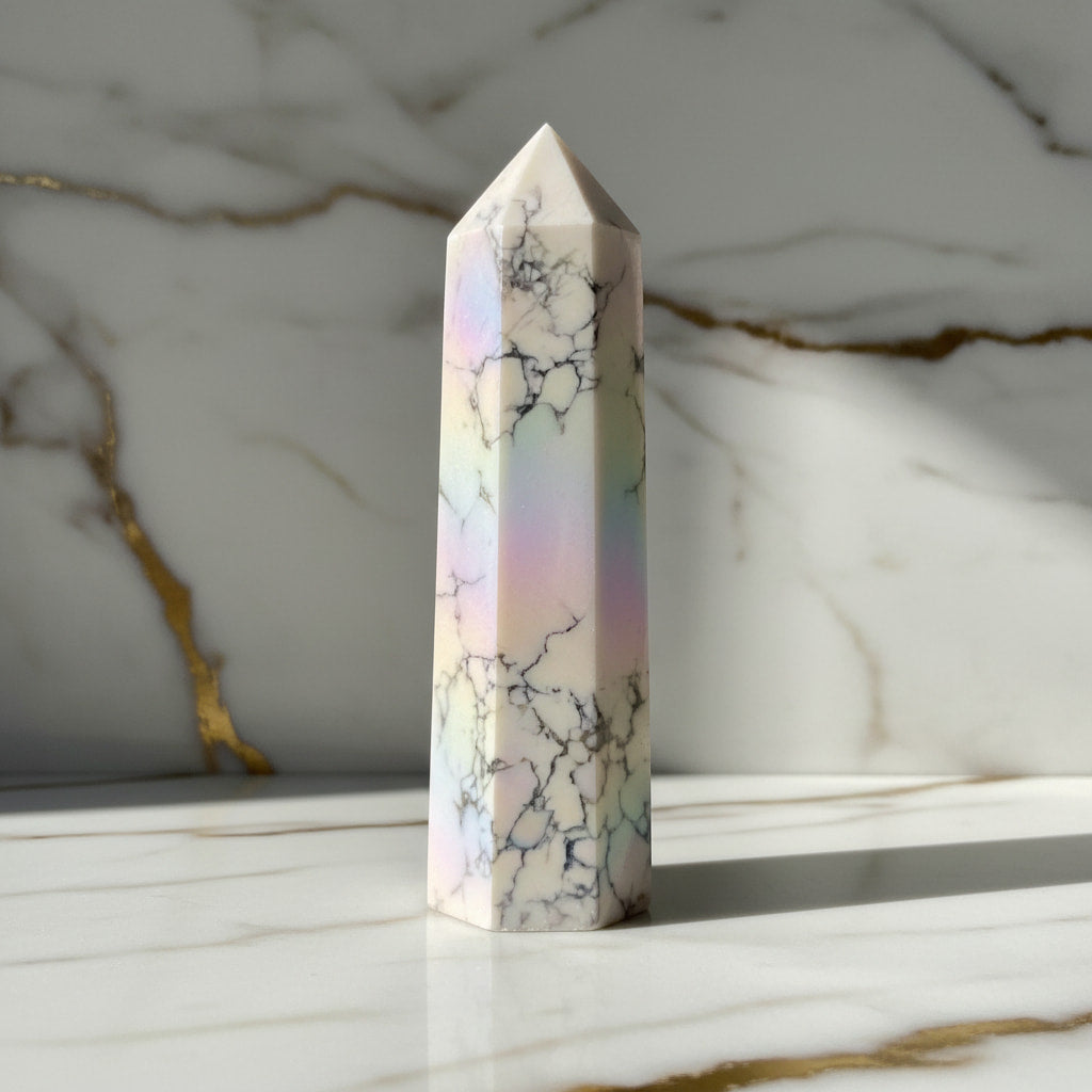 Howlit Aura Obelisk - Schimmernde Leichtigkeit CrystalScents