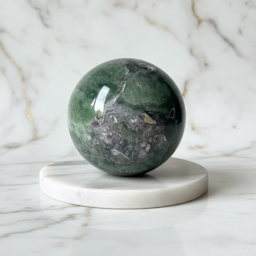 Fluorit Kugel – Freiheit & Natur CrystalScents