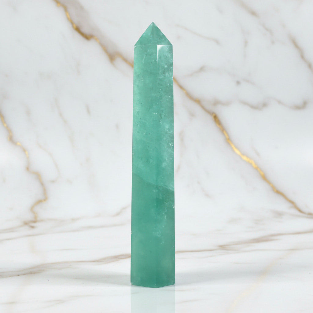 Fluorit Obelisk – Mut & Wirkung CrystalScents