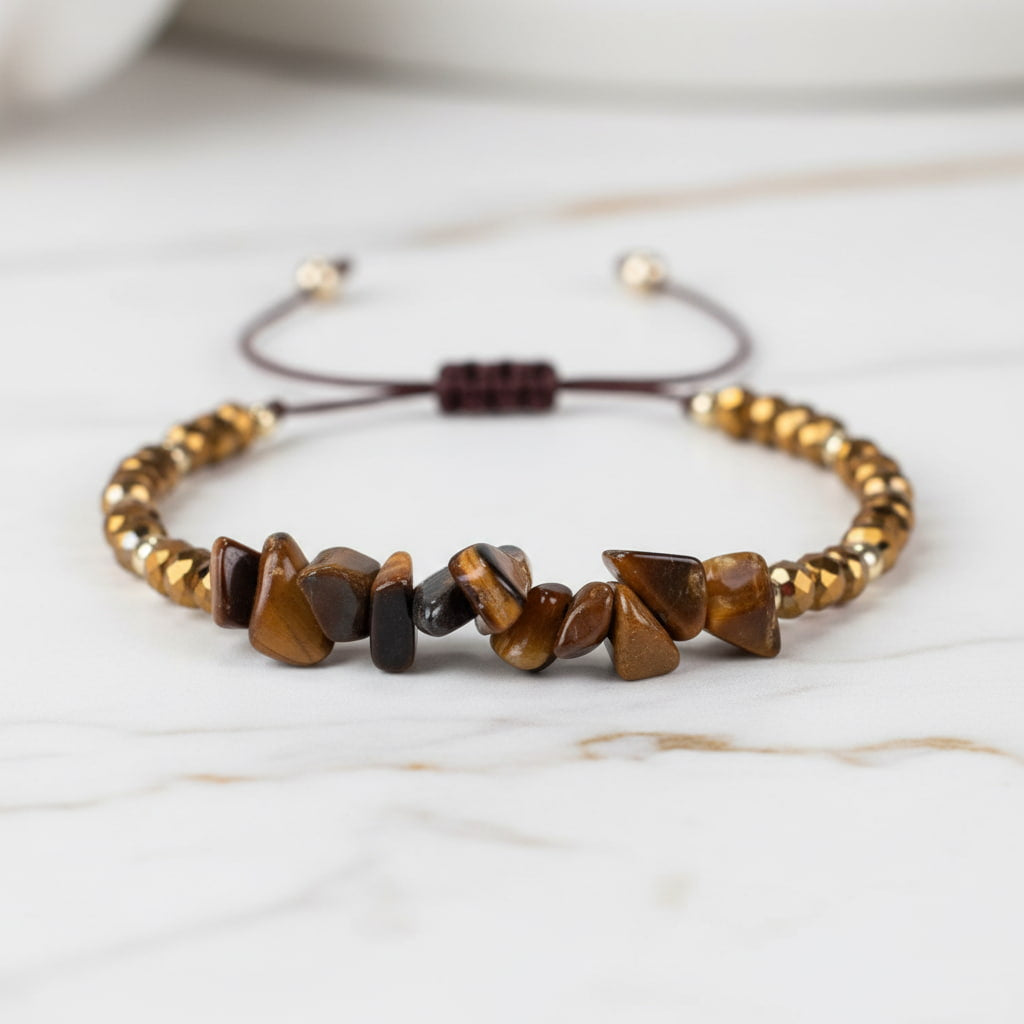 Tigerauge Schutzarmband – Vertrauen & Stärke CrystalScents