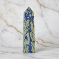 Phönix Lapislazuli Obelisk – Dekoratives Schmuckstück CrystalScents