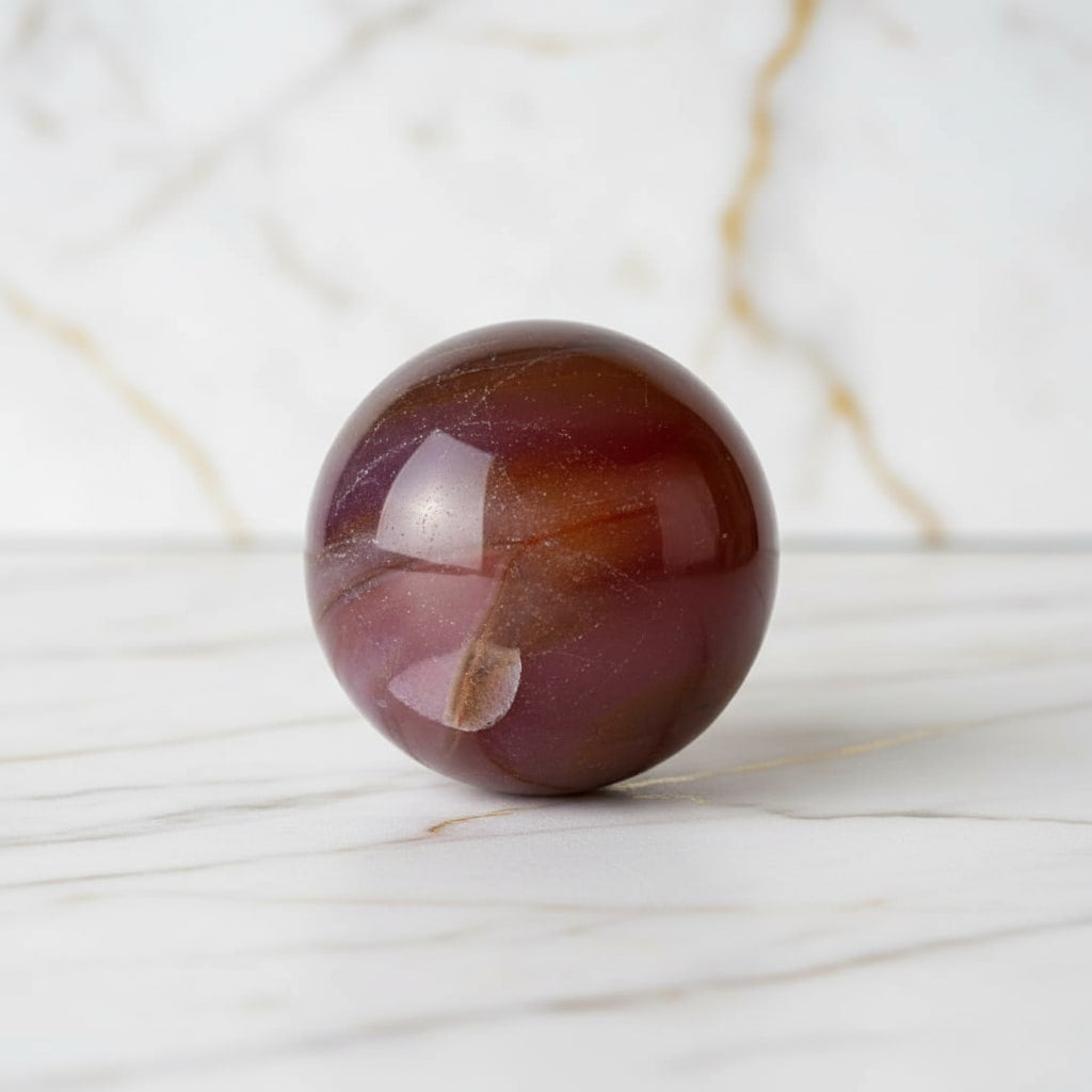 Achat Kugel – Glänzender Kristallakzent CrystalScents
