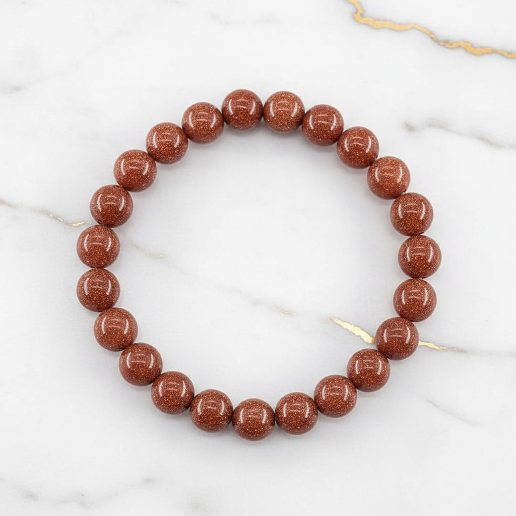 Goldfluss Kugelarmband – Mit funkelnder Eleganz CrystalScents