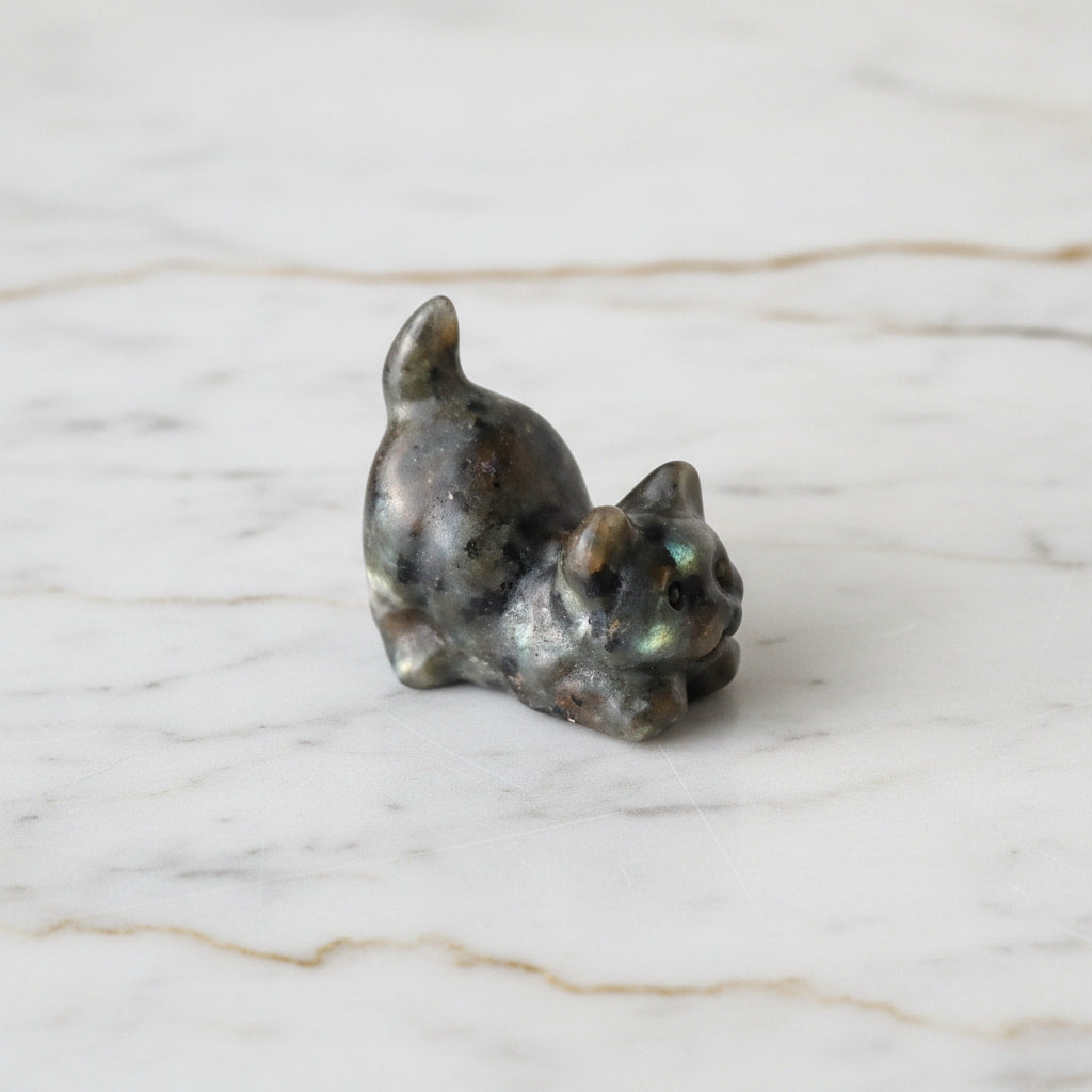 Labradorit Katze – Schillernde Farbreflexe CrystalScents