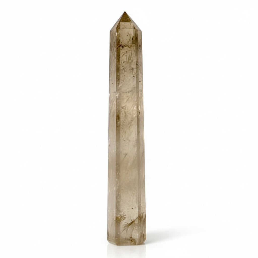 Rauchquarz Obelisk - Schmückstück für dein Zuhause CrystalScents