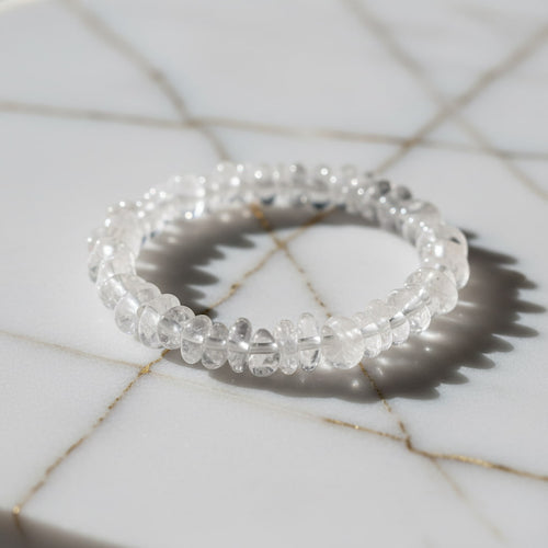 Bergkristall Splitterarmband – Ausgeglichenheit & Gelassenheit CrystalScents